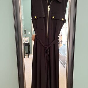 Michael kors back cropped jumpsuit